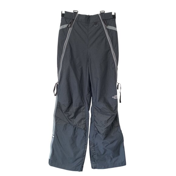 The North Face Womens M Black Waterproof Nylon Ski Pants With Reflective Stripes - Picture 9 of 9